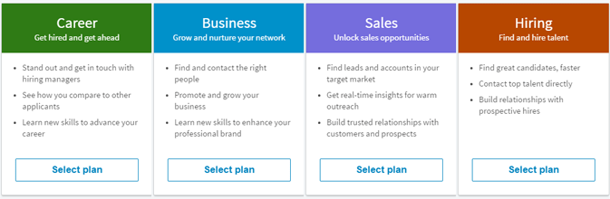 Abonnements LinkedIn : Gratuit ou Premium Business ou Sales Navigator?