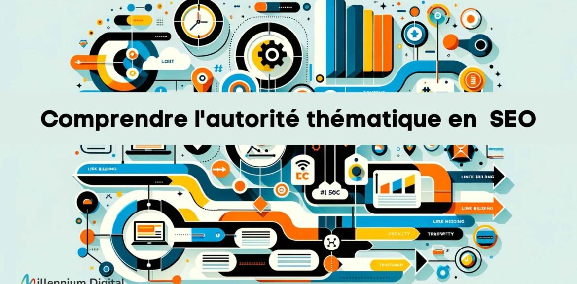 Une infographie moderne sur comprendre Autorité SEO