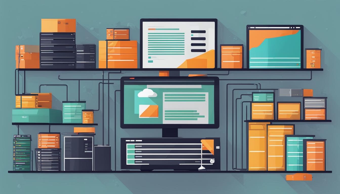 Creez une image des differentes options dhebergement pour un site internet