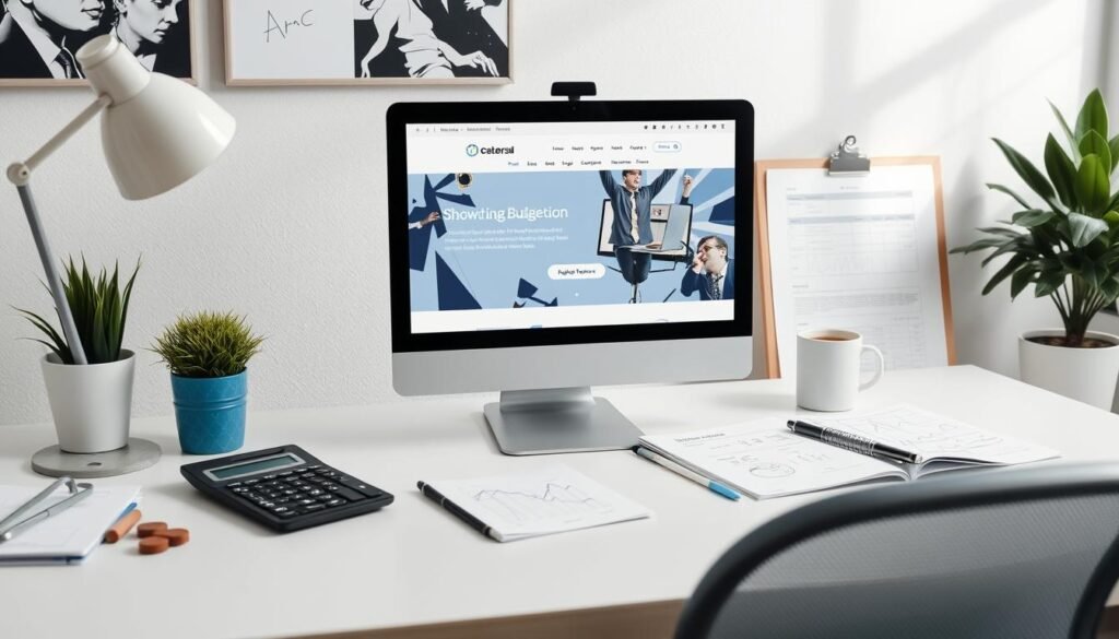 Budget site vitrine