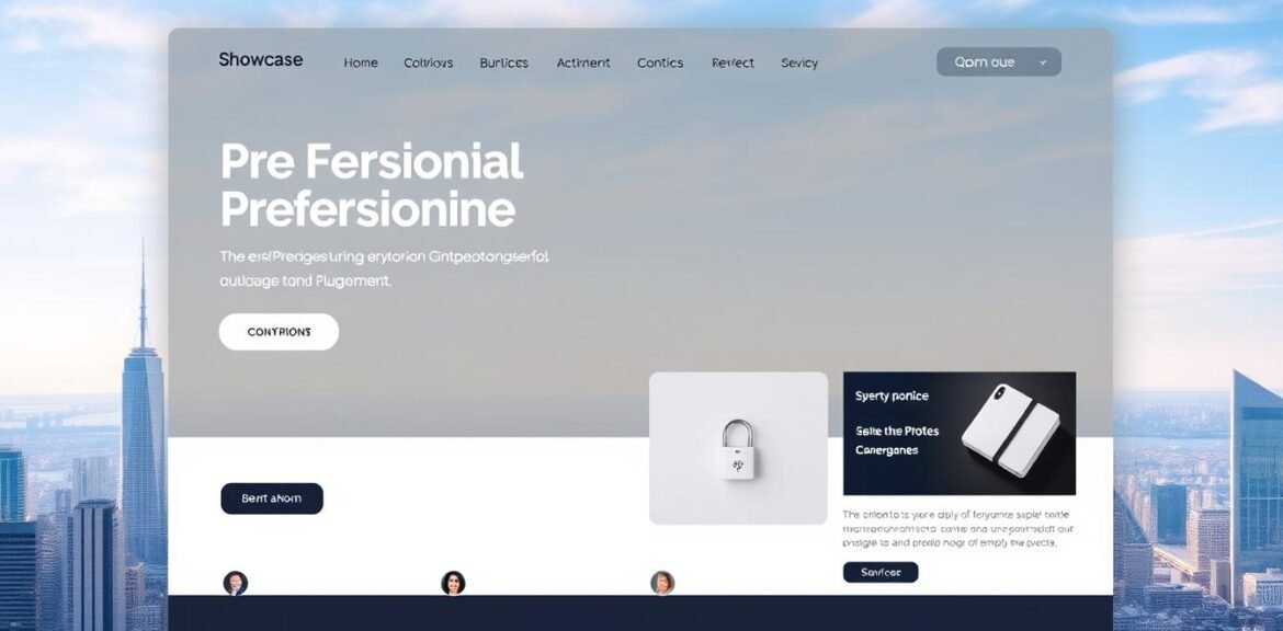 site vitrine
