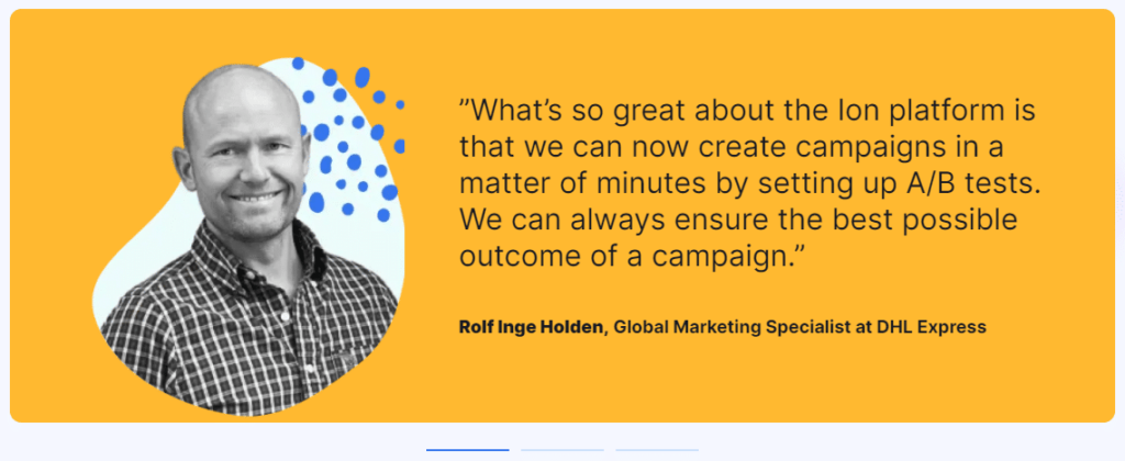 15 types de marketing de contenu pour votre croissance en 2025 10 Exemple de témoignage.