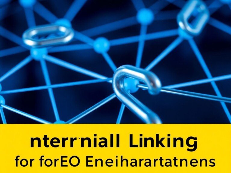 Liens interconnectés pour améliorer le SEO d'un site.