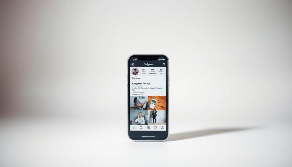 apparaître suggestions Instagram