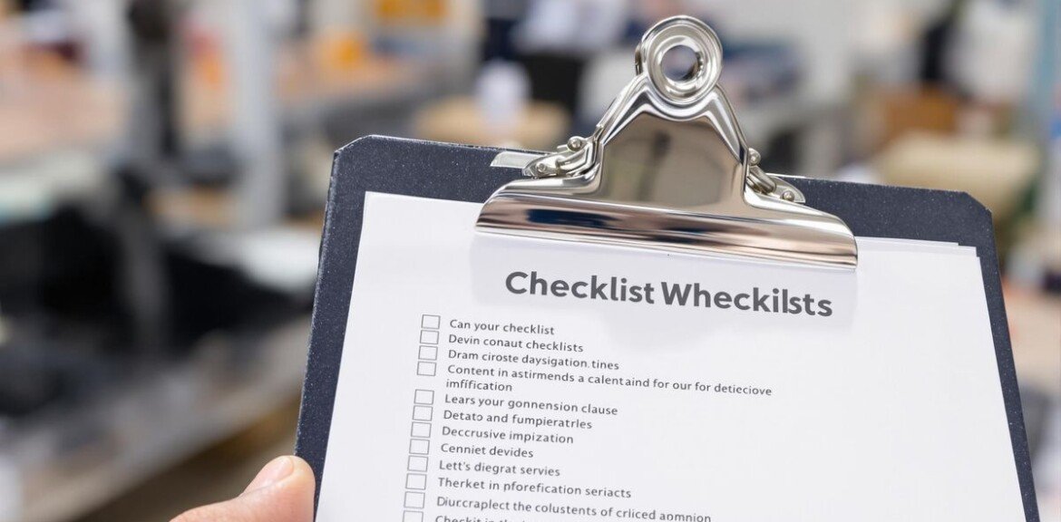 Website specifications: essential checklist 1 Hand holding an internet checklist