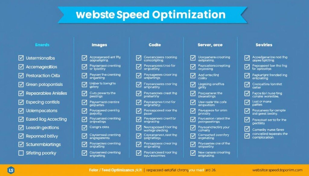 Checklist d'optimisation pour l'accélération du temps de chargement d'un site web Checklist d'optimisation pour l'accélération du temps de chargement d'un site web