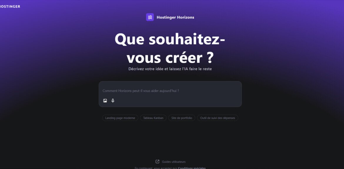 agent AI Hostinger Horizons