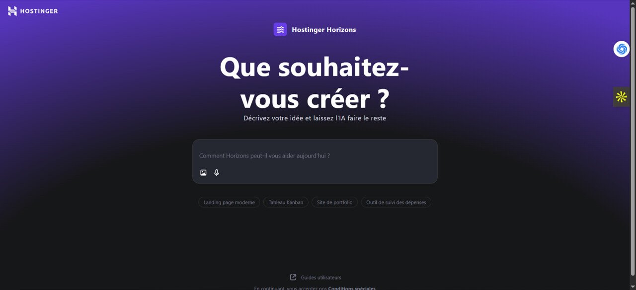 agent AI Hostinger Horizons
