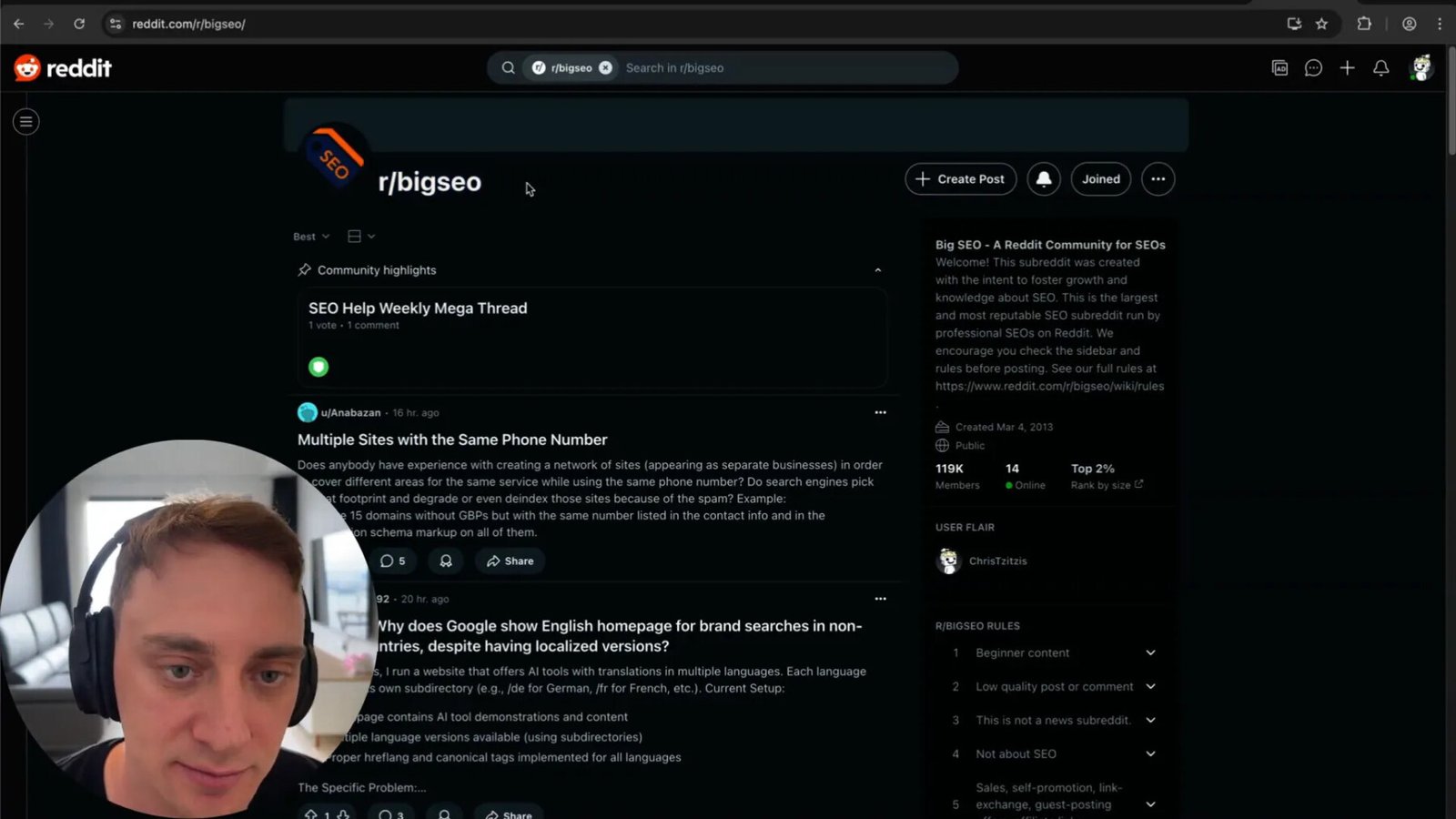 Exemple d'utilisation de Reddit pour mentions de marque