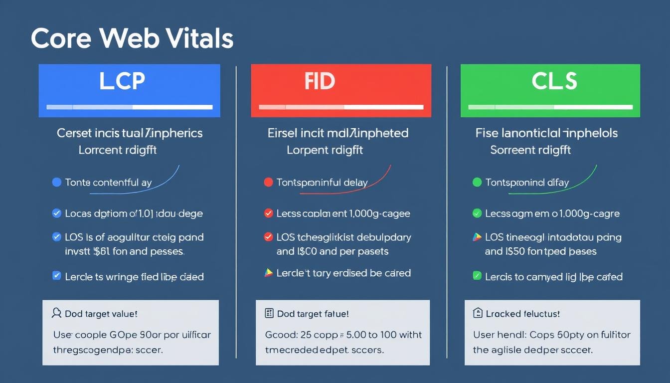 Accélération du temps de chargement : Guide complet pour optimiser votre site web 10 Illustration des Core Web Vitals pour l'accélération du temps de chargement