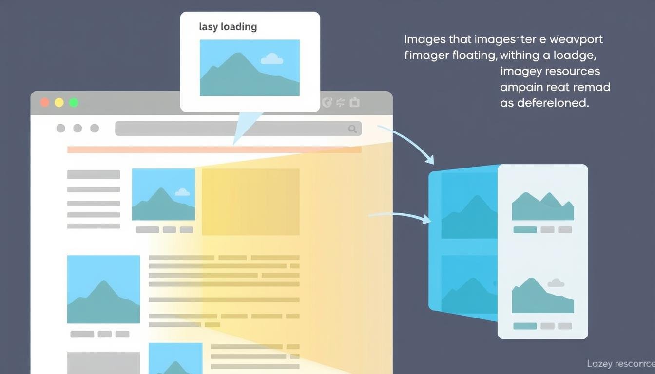 Accélération du temps de chargement : Guide complet pour optimiser votre site web 5 Démonstration visuelle du lazy loading pour l'accélération du temps de chargement