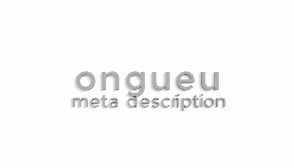 longueur meta description
