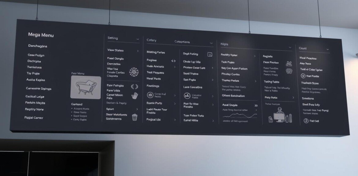 mega menu