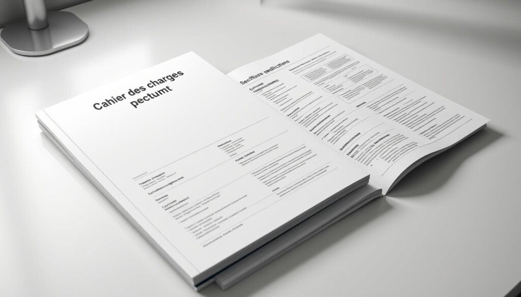 modèle de cahier des charges