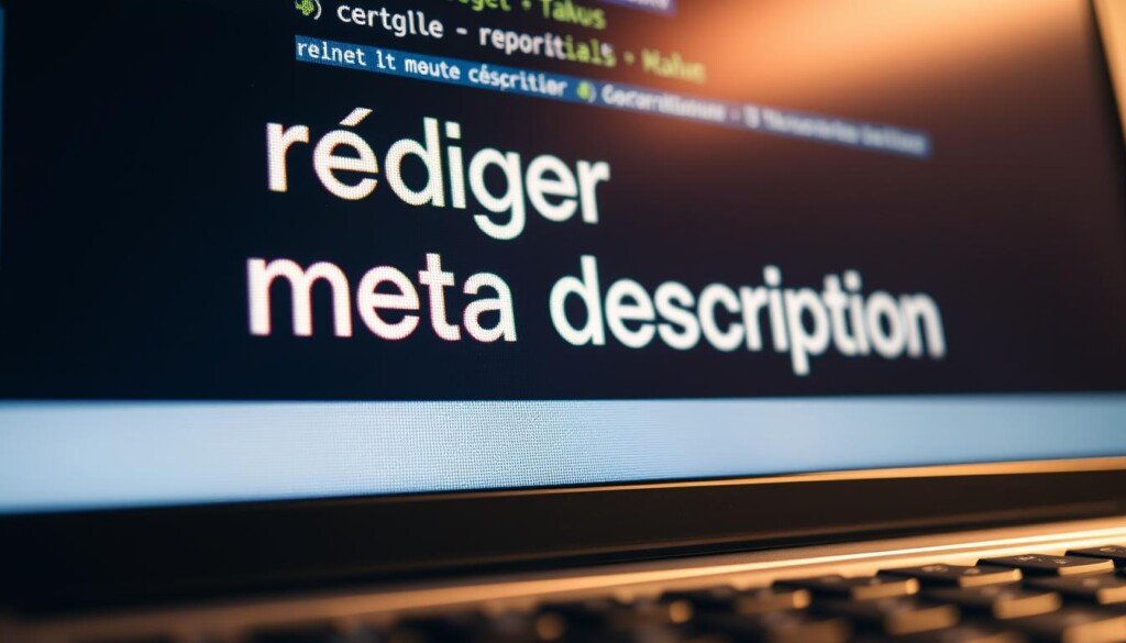 rédiger meta description