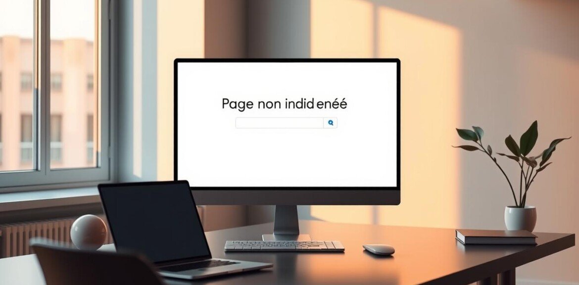 page non indexée google