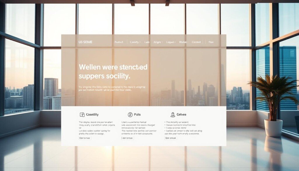 structure site web