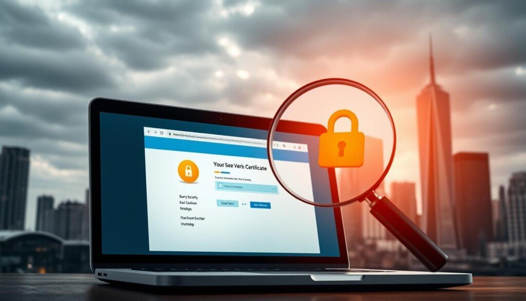 vérification sécurité site