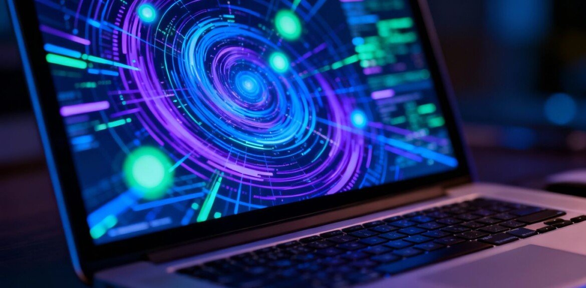 Analyse de performance web sur un écran d'ordinateur.