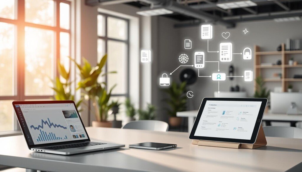 Fonctionnalités automatisation travail documents