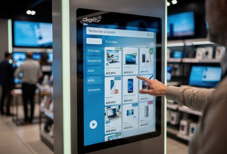 borne tactile digilor catalogue