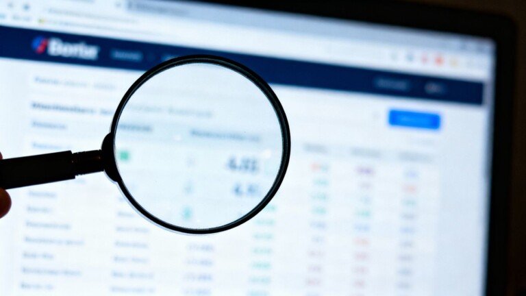 Audit SEO : loupe sur écran d'ordinateur