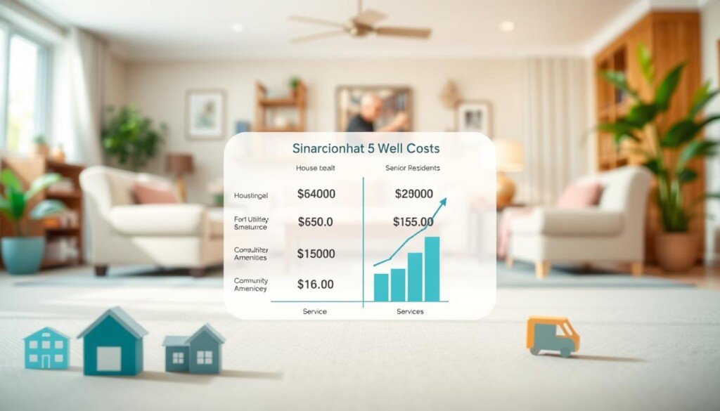 Comparaison coûts résidences seniors