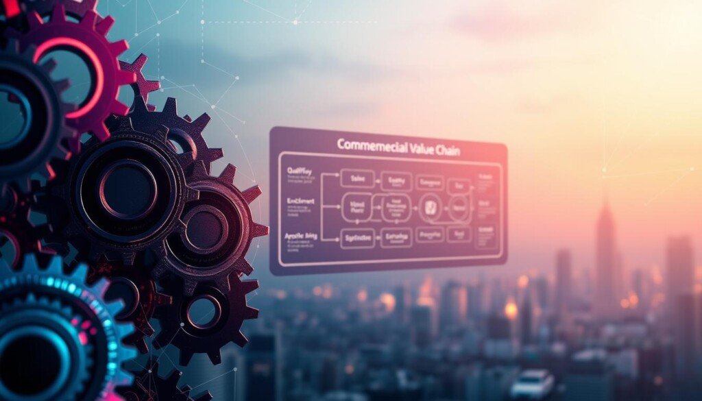 chaîne de valeur commerciale