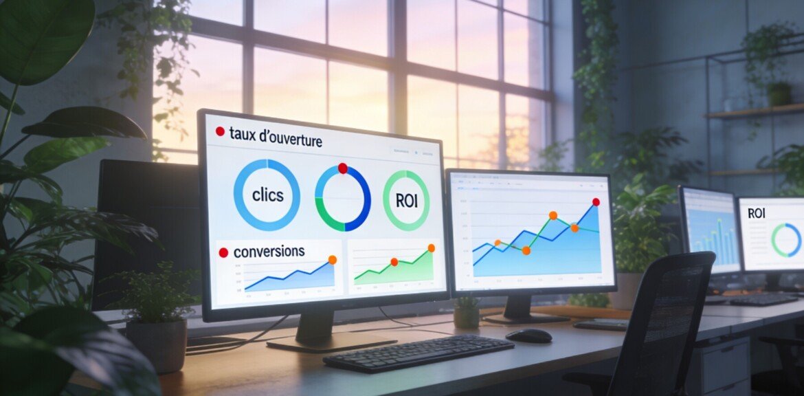 Campagne emailing analysée dans une vision globale de la performance marketing