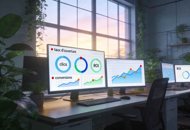 Campagne emailing analysée dans une vision globale de la performance marketing