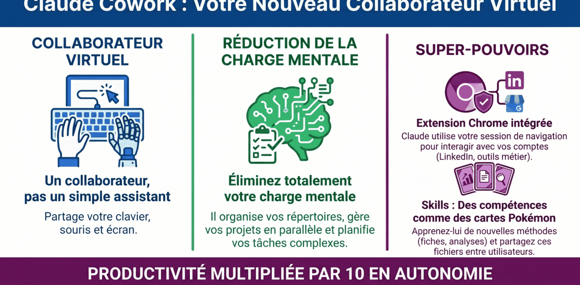 claude cowork infographie du guide du collaborateur virtuel intelligent (1)
