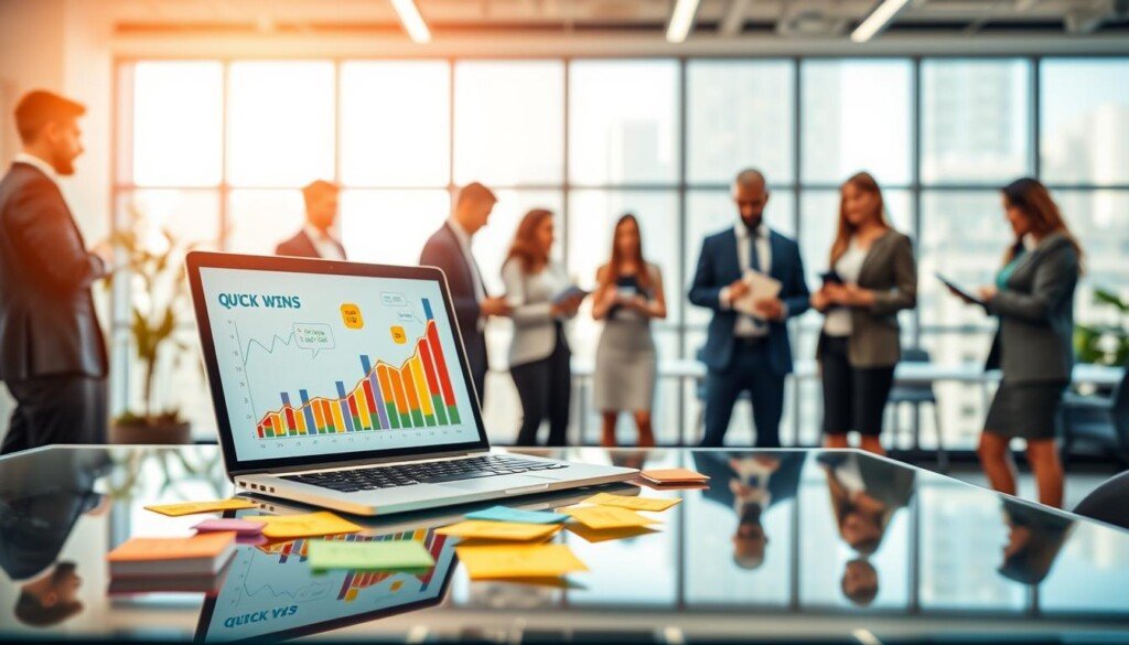 identification quick wins opportunités croissance