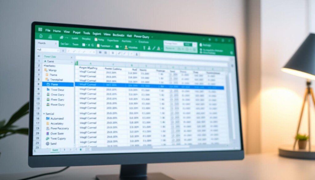 interface power query excel