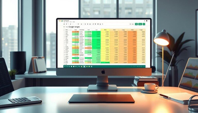 Blog 427 plage nommée google sheet