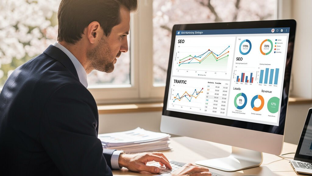 Pour un dirigeant, le webmarketing n’est pas un sujet de communication isolé. Il touche au coût d’acquisition, à la marge commerciale, au taux de transformation, à la productivité des équipes et à la qualité du pipeline.