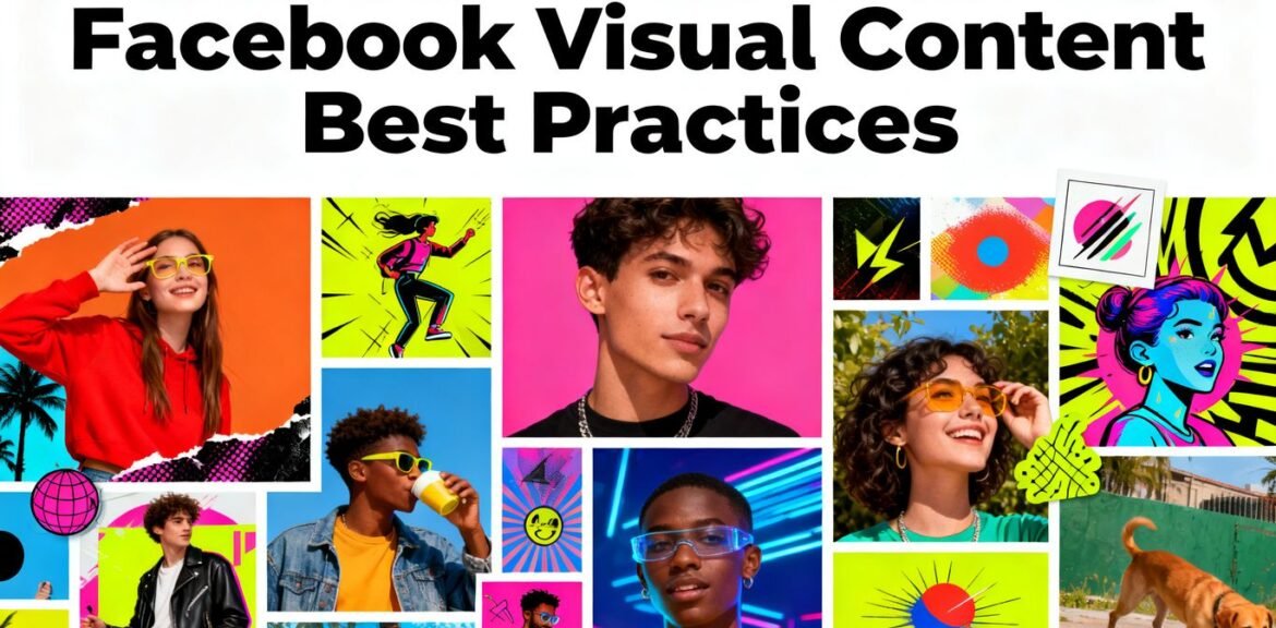 Visuels de posts Facebook variés et attrayants.