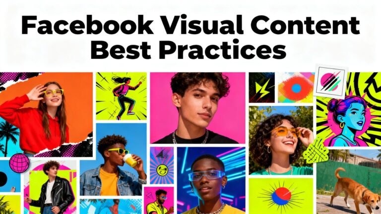 Visuels de posts Facebook variés et attrayants.