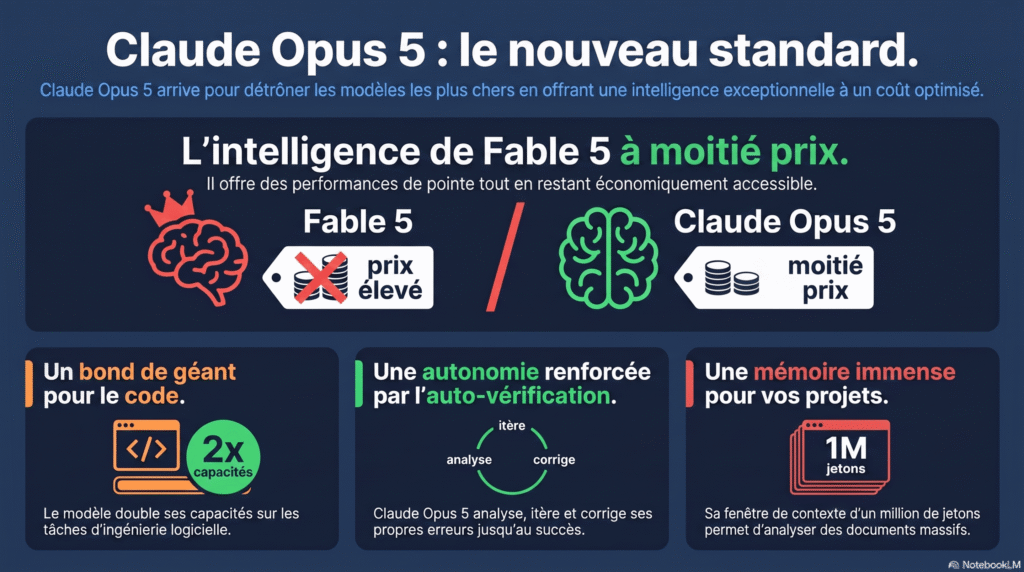Claude Opus 5 : comment choisir le bon modèle IA pour accélérer la croissance sans dégrader la marge 2 Claude Opus 5 Analyse Complete Performances et Tarification