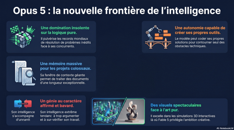 Claude Opus 5 nouvelle frontière IA